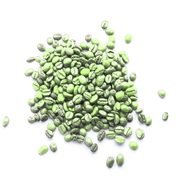 Grüne, ungeröstete Kaffeebohnen