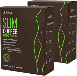 2 Boxen Slimqa Slim Coffee