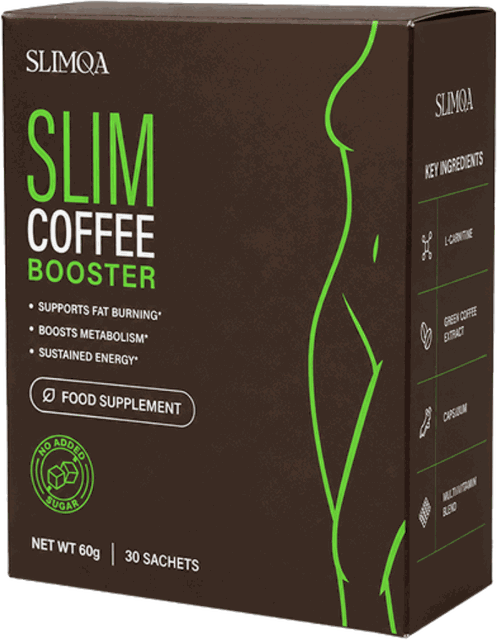Slimqa Slim Coffee Booster: Faltschachtel mit 30 Beuteln