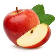 Aufgeschnittener Apfel